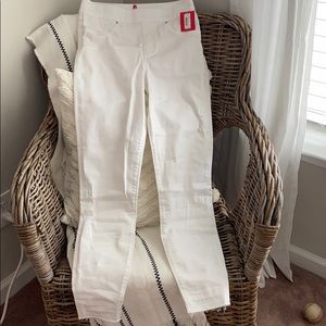 Spanx White denim jeggin